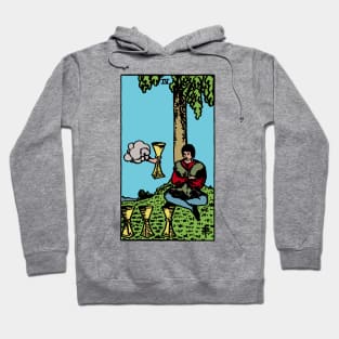 Four of Cups - Rider-Waite Hoodie